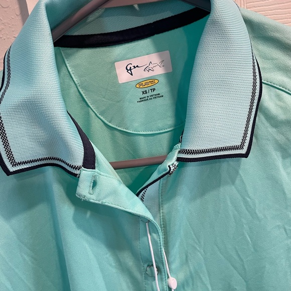 Greg Norman Play Dry women’s short Sleeve Golf Sport Polo Julip Color Size XS - Picture 4 of 6